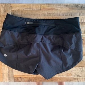 Black lululemon shorts